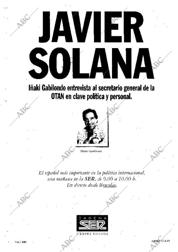 ABC MADRID 17-06-1999 página 144
