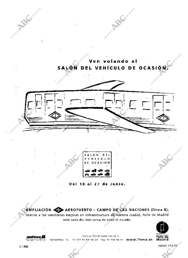 ABC MADRID 17-06-1999 página 2