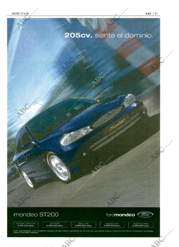 ABC MADRID 17-06-1999 página 21