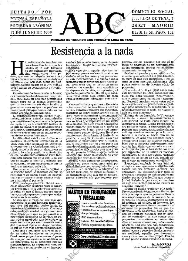 ABC MADRID 17-06-1999 página 3