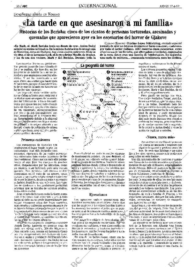 ABC MADRID 17-06-1999 página 30