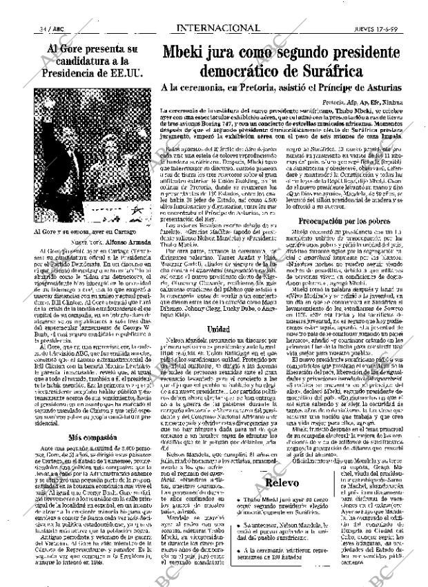 ABC MADRID 17-06-1999 página 34