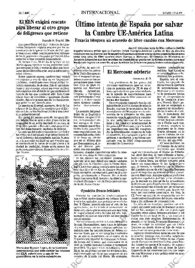 ABC MADRID 17-06-1999 página 36