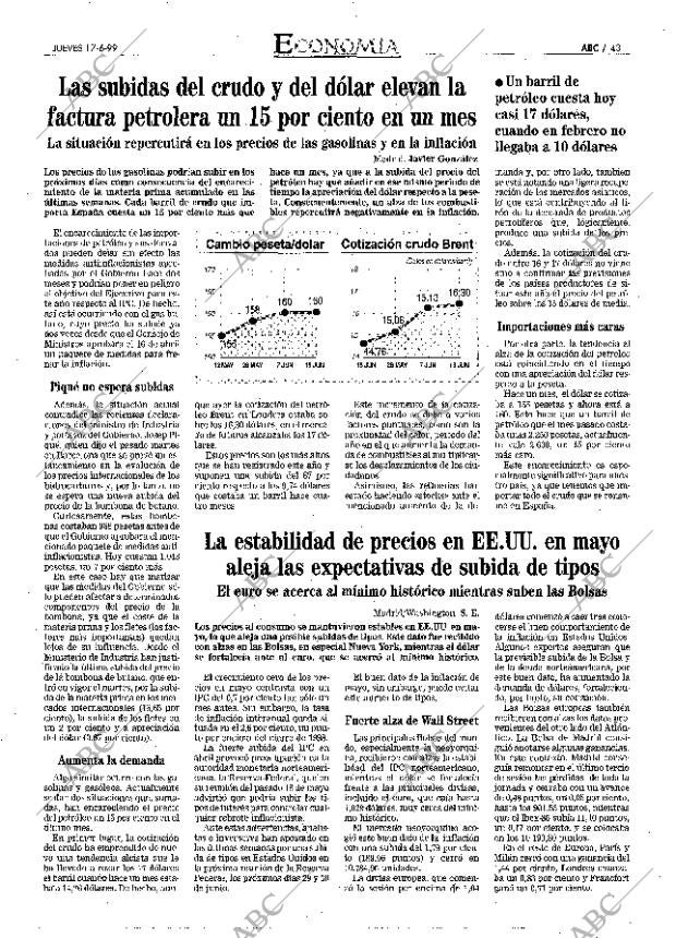 ABC MADRID 17-06-1999 página 43