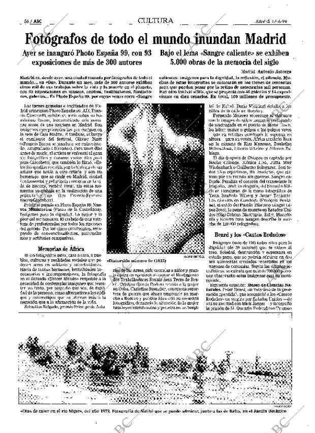 ABC MADRID 17-06-1999 página 56