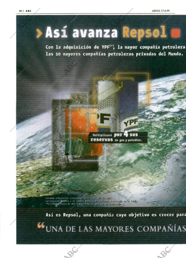 ABC MADRID 17-06-1999 página 58