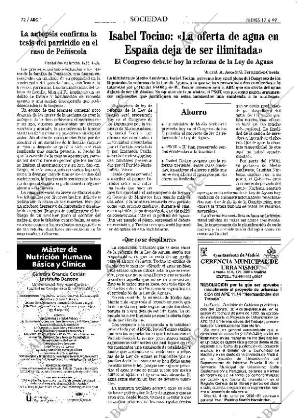 ABC MADRID 17-06-1999 página 72