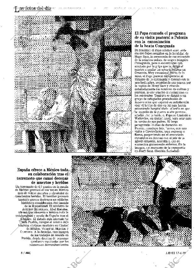 ABC MADRID 17-06-1999 página 8