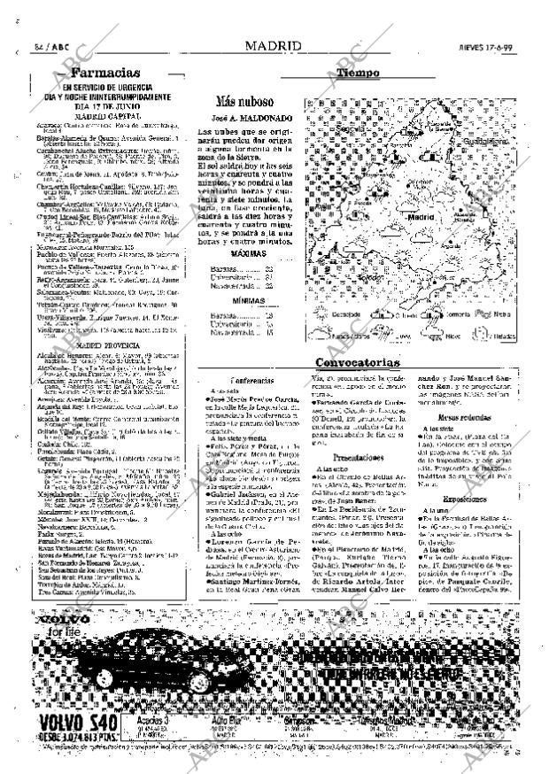 ABC MADRID 17-06-1999 página 84