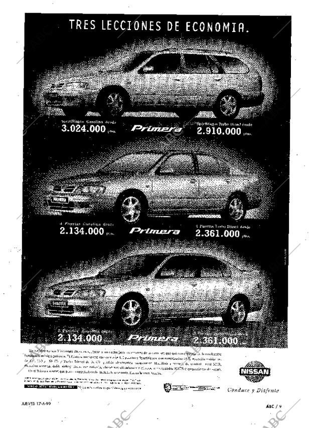 ABC MADRID 17-06-1999 página 9