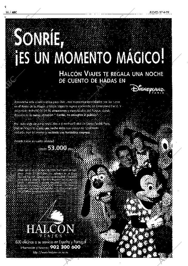 ABC MADRID 17-06-1999 página 96