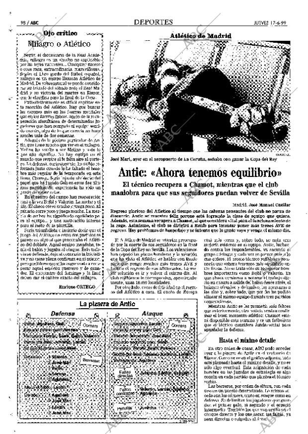 ABC MADRID 17-06-1999 página 98