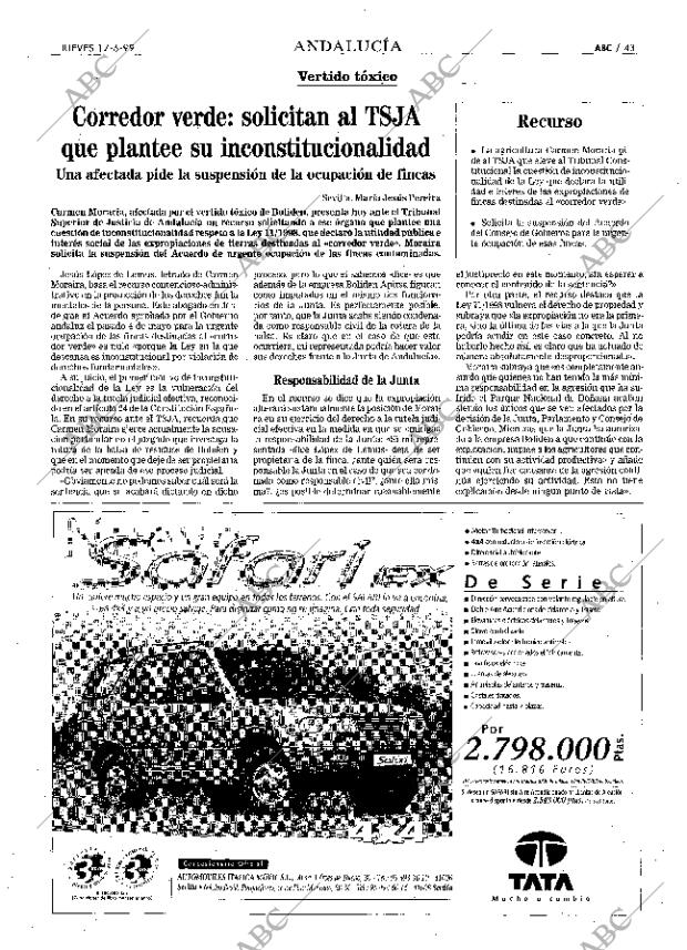 ABC SEVILLA 17-06-1999 página 43