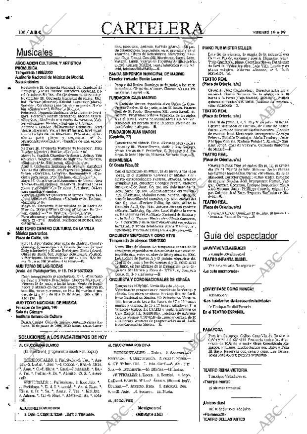 ABC MADRID 18-06-1999 página 100