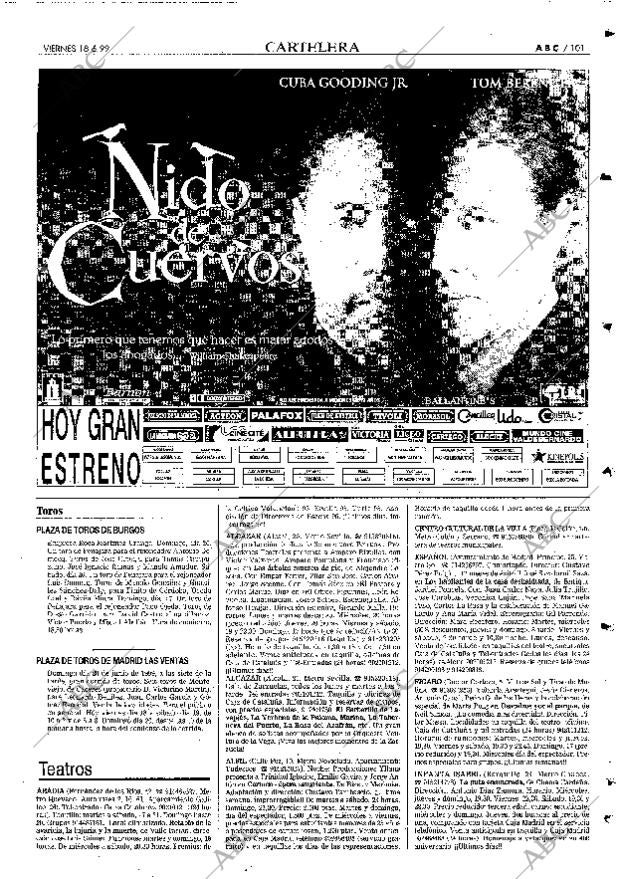 ABC MADRID 18-06-1999 página 101