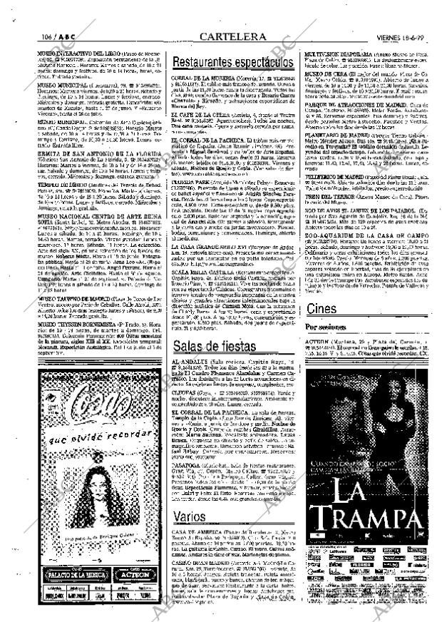 ABC MADRID 18-06-1999 página 106