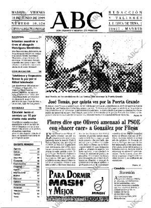 ABC MADRID 18-06-1999 página 11