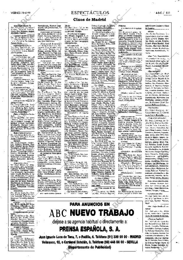 ABC MADRID 18-06-1999 página 111