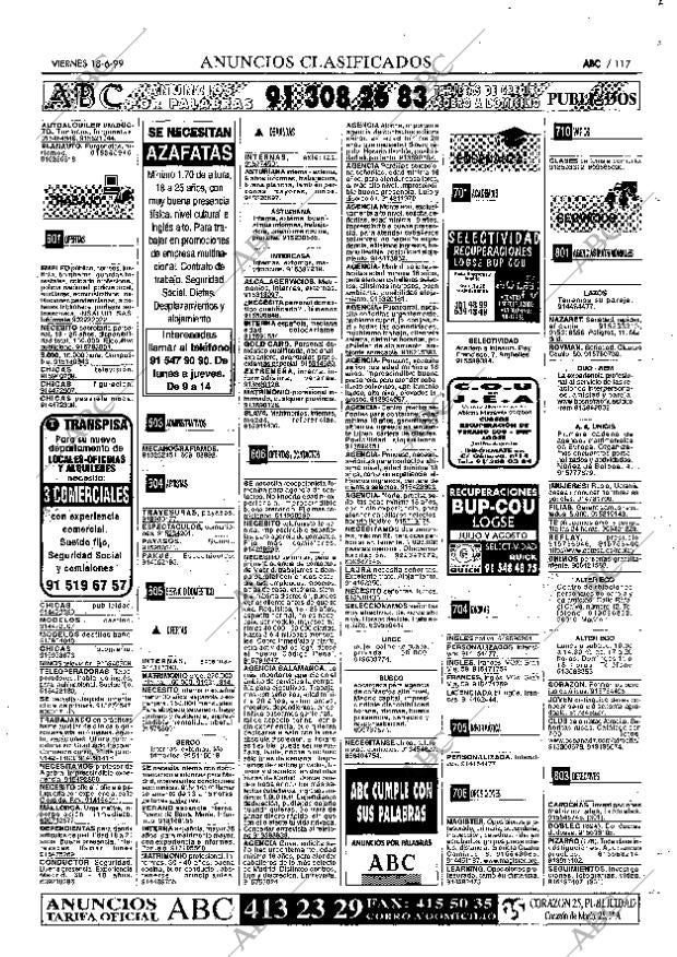 ABC MADRID 18-06-1999 página 117
