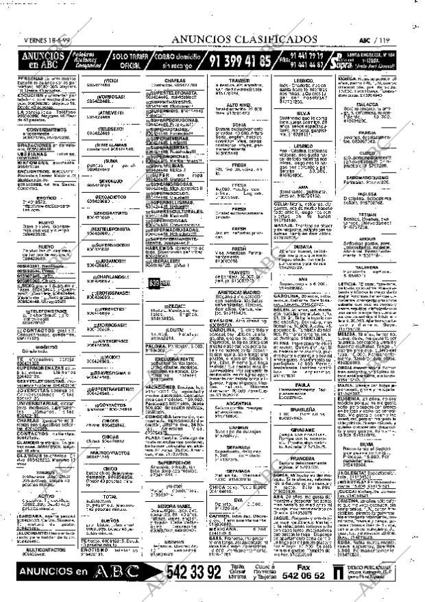 ABC MADRID 18-06-1999 página 119