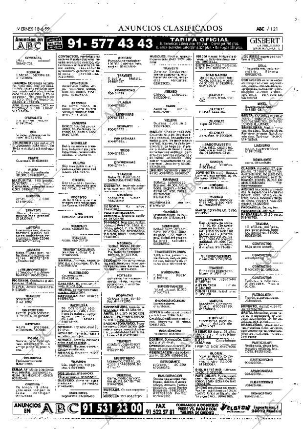 ABC MADRID 18-06-1999 página 121
