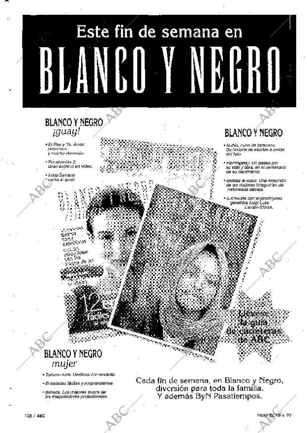 ABC MADRID 18-06-1999 página 128