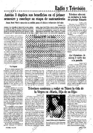 ABC MADRID 18-06-1999 página 129