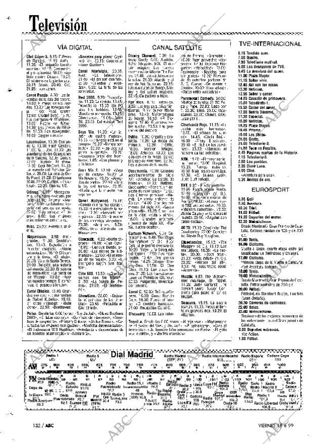 ABC MADRID 18-06-1999 página 132