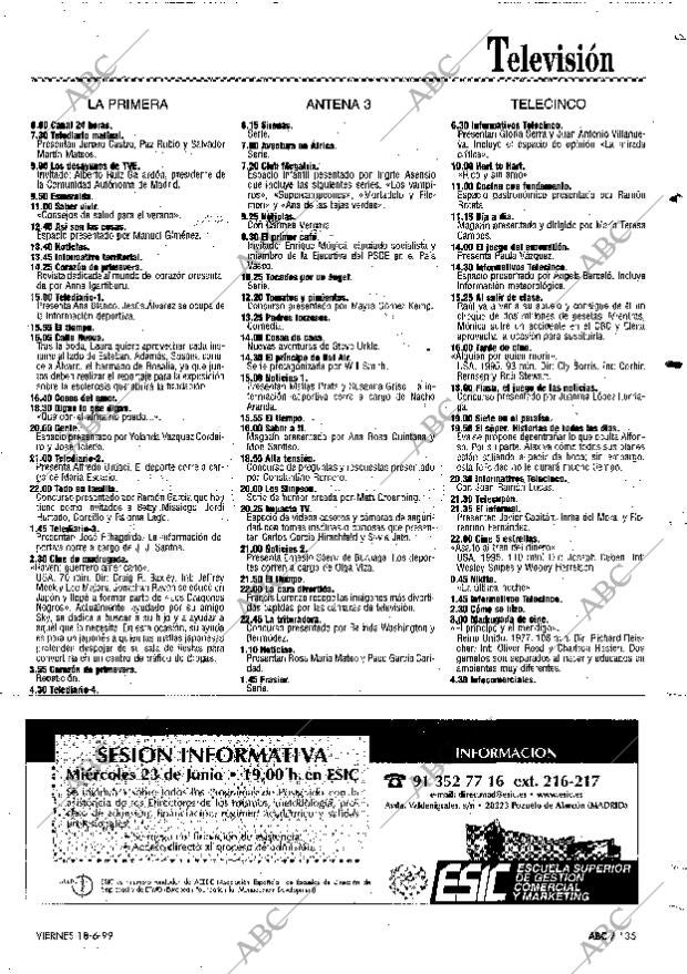 ABC MADRID 18-06-1999 página 135