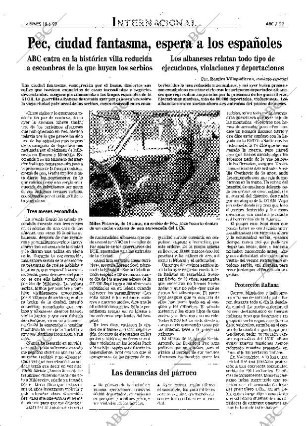 ABC MADRID 18-06-1999 página 29