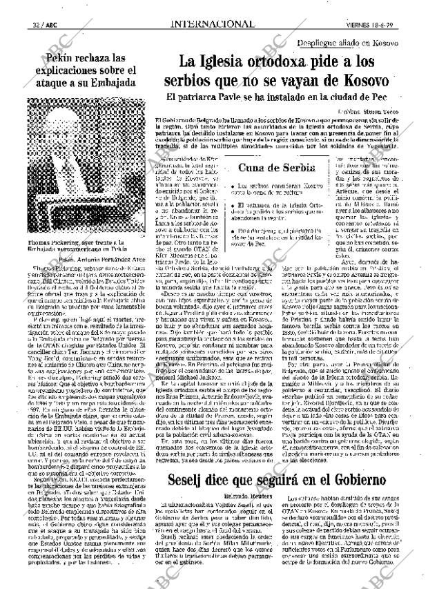 ABC MADRID 18-06-1999 página 32