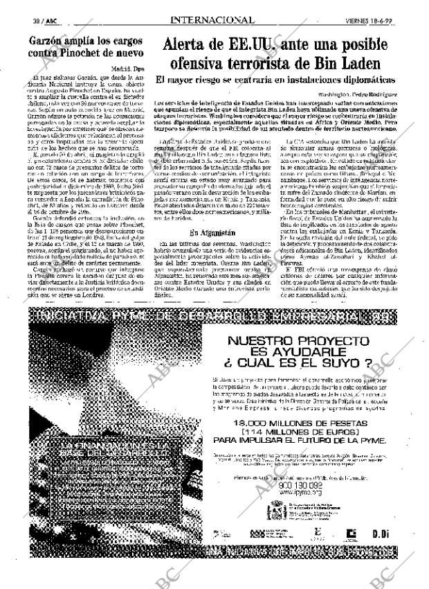 ABC MADRID 18-06-1999 página 38