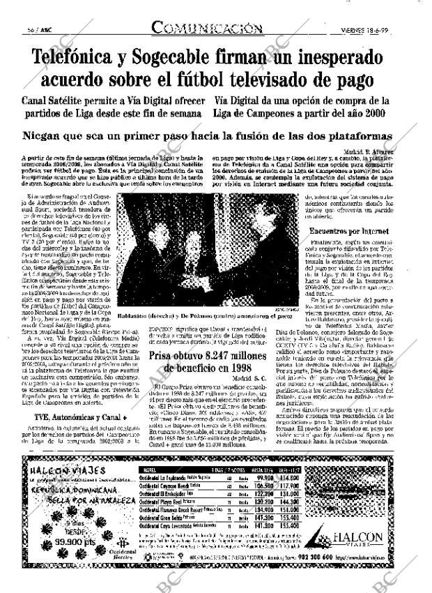 ABC MADRID 18-06-1999 página 56