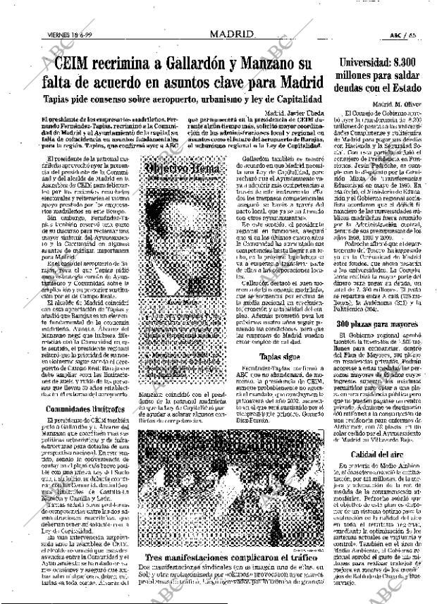ABC MADRID 18-06-1999 página 65