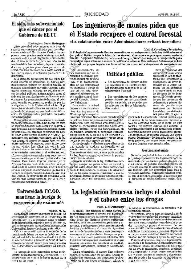 ABC MADRID 18-06-1999 página 86