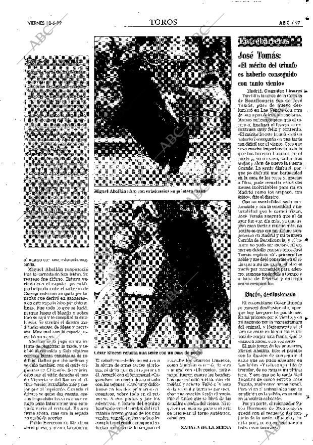 ABC MADRID 18-06-1999 página 97