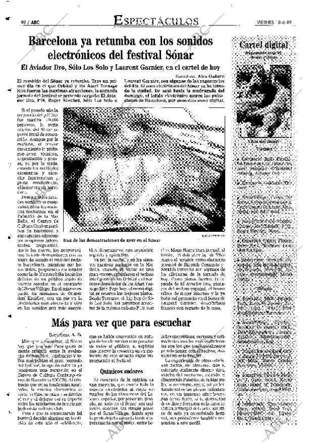 ABC MADRID 18-06-1999 página 98