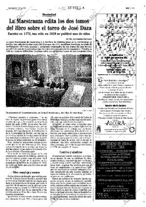 ABC SEVILLA 19-06-1999 página 61