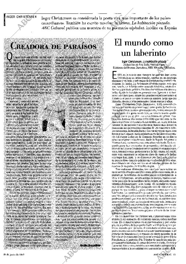 CULTURAL MADRID 19-06-1999 página 15