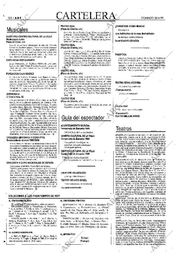 ABC MADRID 20-06-1999 página 102