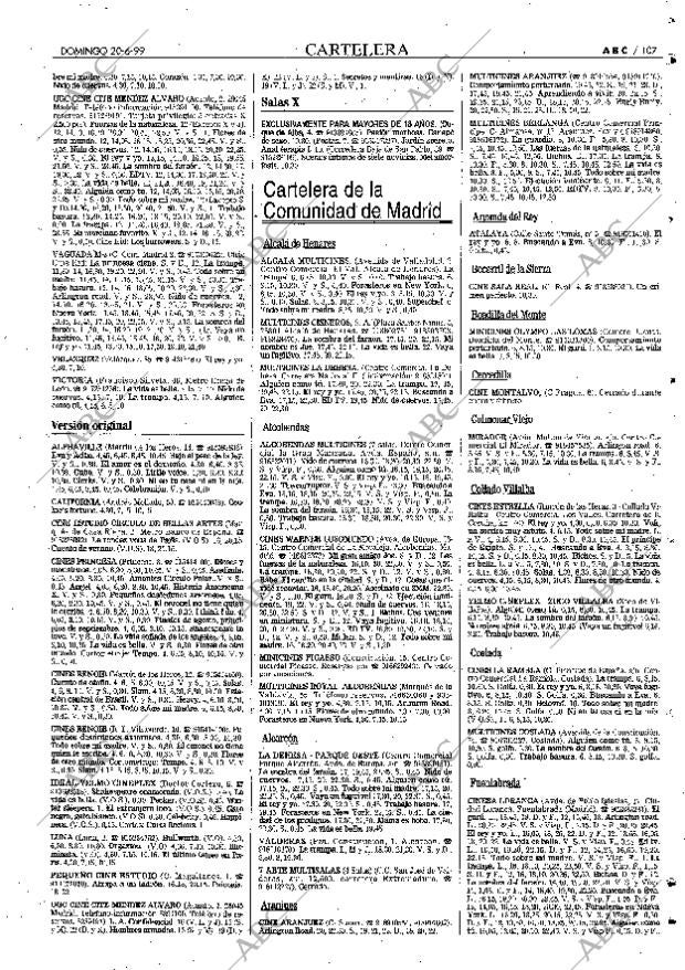 ABC MADRID 20-06-1999 página 107