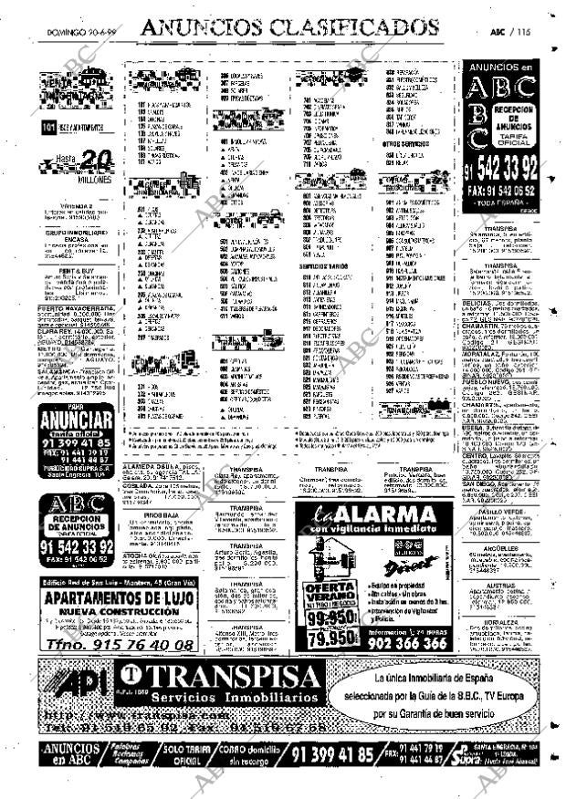 ABC MADRID 20-06-1999 página 115
