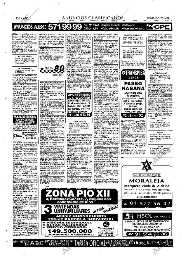 ABC MADRID 20-06-1999 página 124