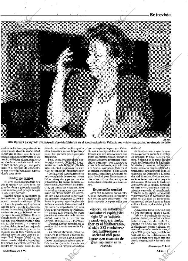 ABC MADRID 20-06-1999 página 13