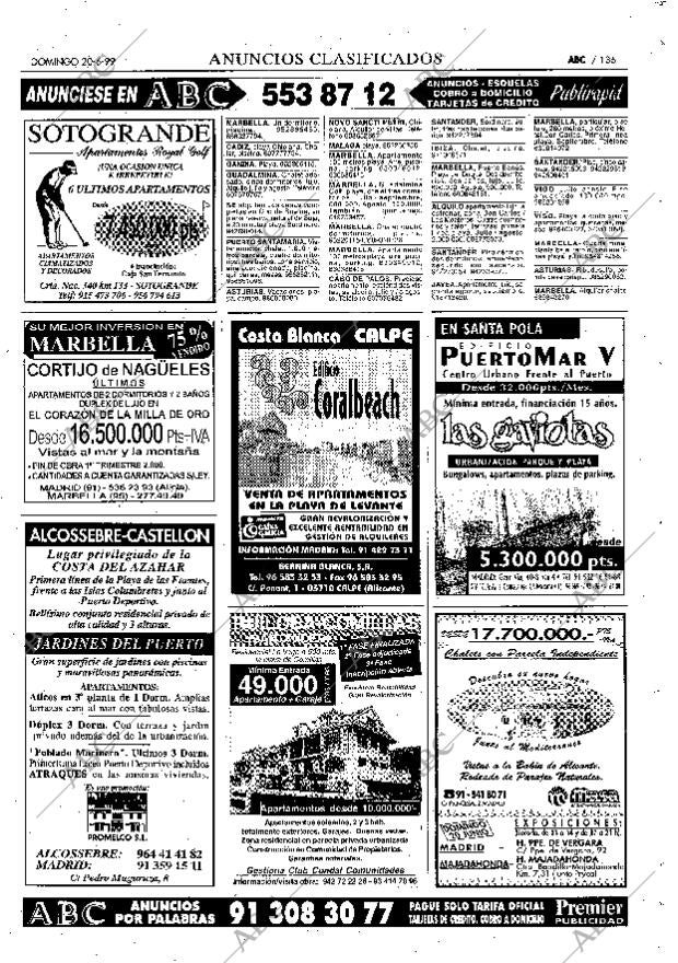 ABC MADRID 20-06-1999 página 135