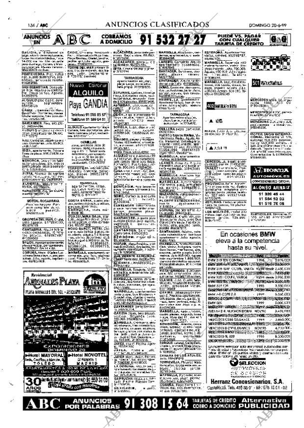ABC MADRID 20-06-1999 página 136