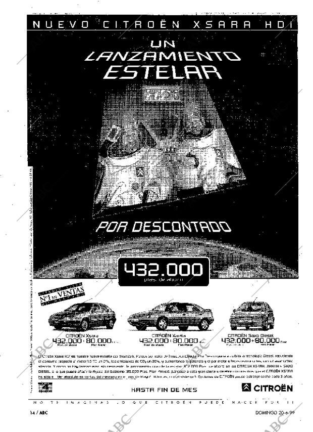 ABC MADRID 20-06-1999 página 14