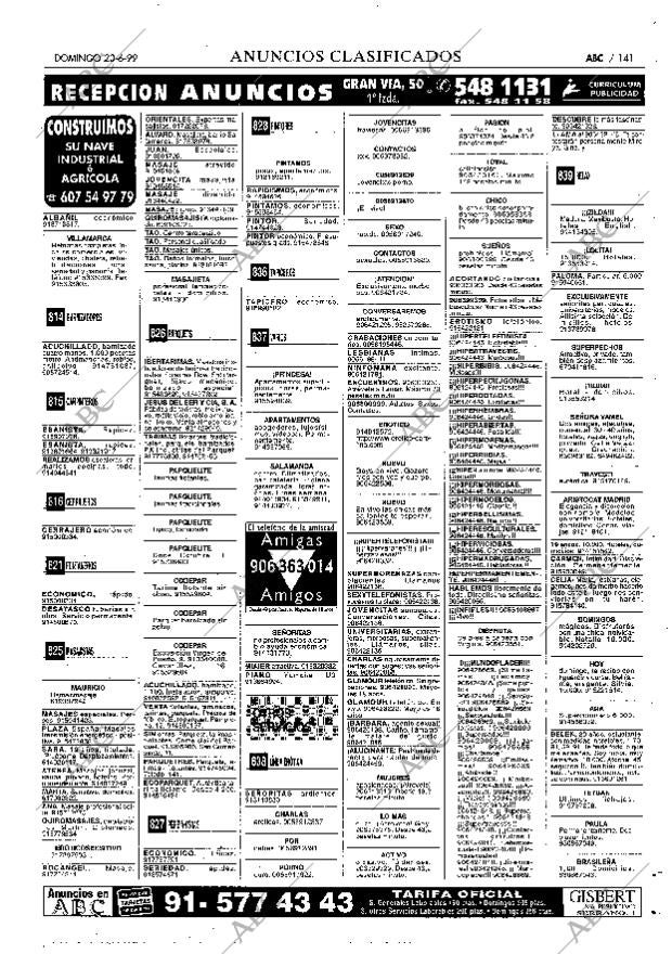 ABC MADRID 20-06-1999 página 141