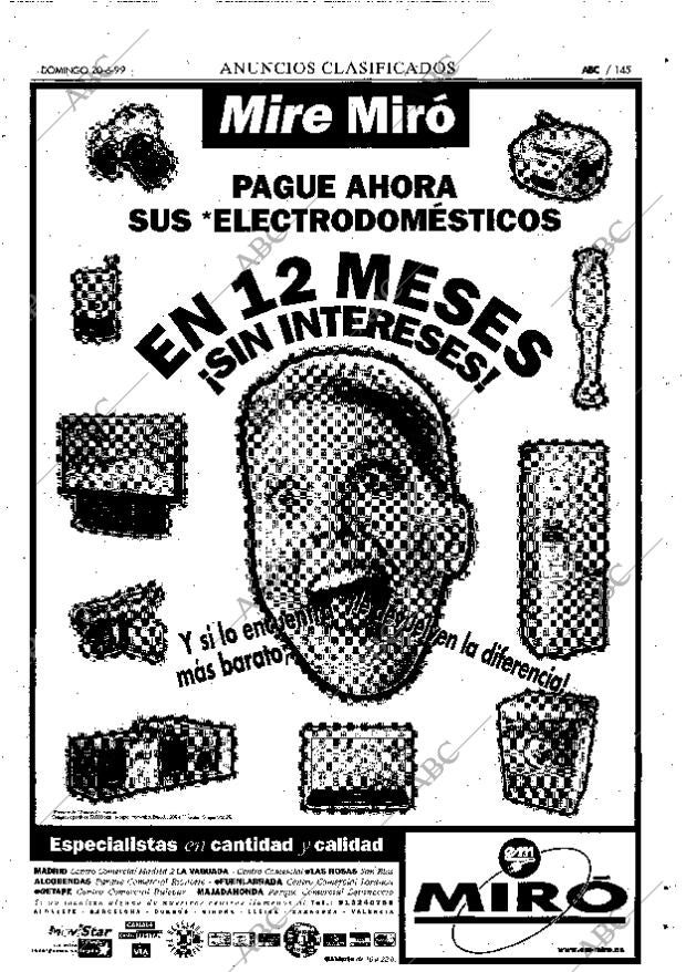 ABC MADRID 20-06-1999 página 145