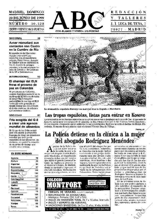 ABC MADRID 20-06-1999 página 17